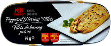 Load image into Gallery viewer, Herring, Canned herring, No artificial colours, No artificial flavours, Kersen, Canned sardines, Canned fish, Gluten-free fish, Non-GMO fish, No added preservatives, IMO, Omega-3 essential oils, Omega-3 oil, Wild caught fish, Wild caught Canadian, Canadian fish, Canadian Herring, Canadian sardines, Product of Canada, Essential amino acids
