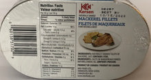 Load image into Gallery viewer, Herring, Canned herring, No artificial colours, No artificial flavours, Kersen, Canned sardines, Canned fish, Gluten-free fish, Non-GMO fish, No added preservatives, IMO, Omega-3 essential oils, Omega-3 oil, Wild caught fish, Wild caught Canadian, Canadian fish, Canadian Herring, Canadian sardines, Product of Canada, Essential amino acids