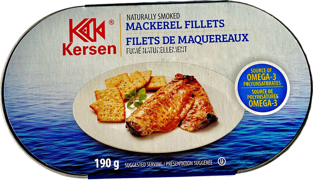 KERSEN Mackerel Fillets -190g